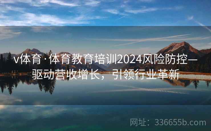 v体育·体育教育培训2024风险防控—驱动营收增长，引领行业革新
